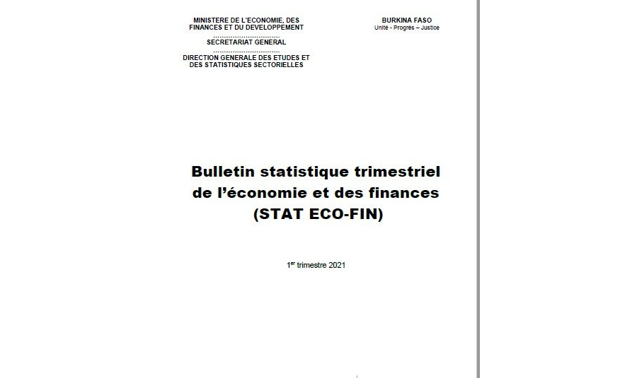 Bulletin statistique T1 2021 de l